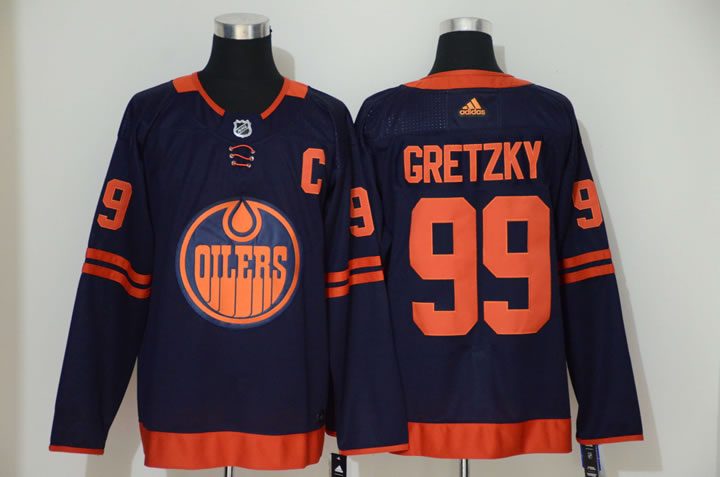 Oilers 99 Wayne Gretzky Navy 50th anniversary Adidas Jersey,We sell and wholesale Oilers 99 Wayne Gretzky Navy 50th anniversary Adidas Jersey on line form chian!